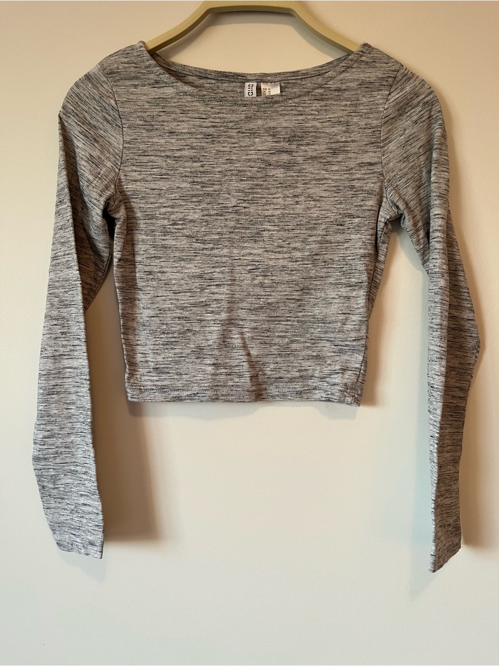 H&M Long-Sleeve Crop Top